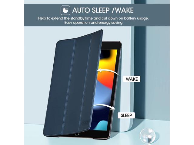 ProCase for iPad 9th/ 8th/ 7th Generation Case 10.2 Inch (2021/2020/2019 Release), 10.2 iPad Case 9th/ 8th/ 7th Gen Cover, Slim Smart Cover with...