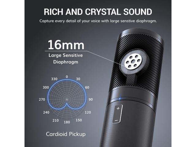TONOR USB Podcast Microphone, Gaming PC Studio Streaming Mic Kit for PS4/5/Discord/Twitch Gamer, Recording Condenser Equipment Cardioid Microfono...