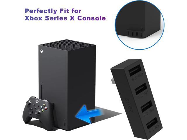 4 Ports USB Hub 2.0 for Xbox Series X/S, High Speed USB Hub Splitter Expansion Adapter Compatible with Xbox Series X/S Console