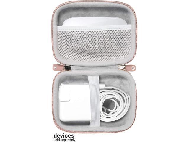 GETGEAR case for MacBook Magsafe/Magsafe 2 Charger Adapter, Magic Mouse 1, 2, Lightning Hub, Type C and USB Hub, Card Reader, All in one Carrying...