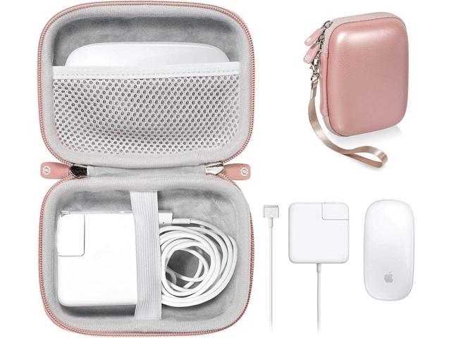 GETGEAR case for MacBook Magsafe/Magsafe 2 Charger Adapter, Magic Mouse 1, 2, Lightning Hub, Type C and USB Hub, Card Reader, All in one Carrying...