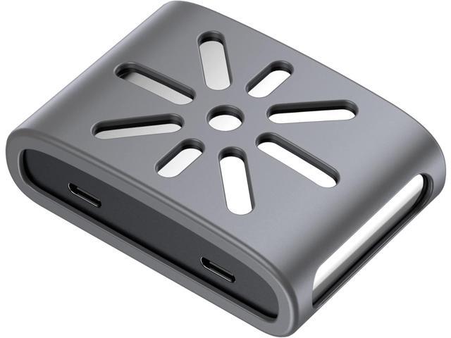 USB Extender, 4 Ports Max 100W 2 USB C Ports, Max 30W 2 USB A Ports Adapter Splitter Laptop Docking Station Type C Port Hub Multiport Adapter Dock...