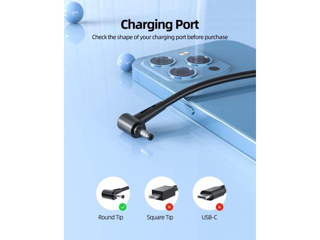 65W 45W Laptop Charger Fit for Asus Vivobook 11 17 Flip 15 14, S13 S14 S15, X512 X512D X512DA X512JA X510 X513EA X515 X515J X515EA X540S X540SA...