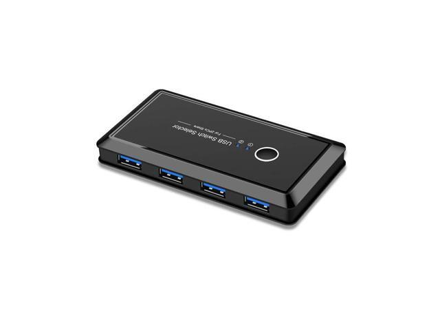 USB 3.0 Sharing Switch/Selector 2 Computer Sharing 4 USB 3.0 Device KVM - a