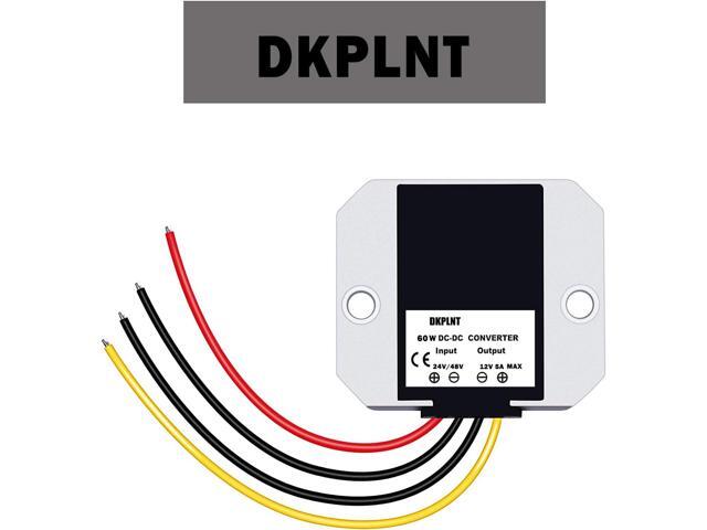 5A 60W 12V Golf Cart 24V 36V 48V to 12V Converter Buck Transformer DC-DC Converter Non-Isolated