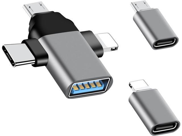 USB C to USB Adapter,USB to Lightning Adapter,USB to USB C Adapter,USB C to Micro USB Adapter,USB C Adapter,USB OTG Adapter for.