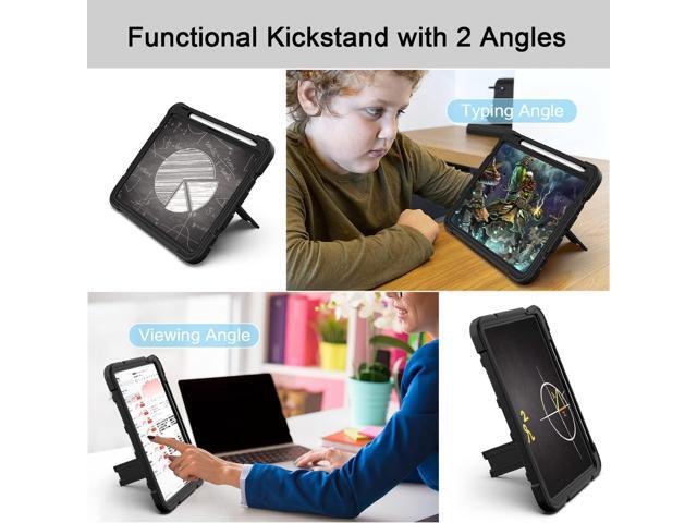 Case for iPad (A16) 11th Generation 11 Inch 2025 / iPad 10th Generation 10.9 Inch 2022, [Built-in Pencil Holder] Heavy Duty Shockproof Rugged...