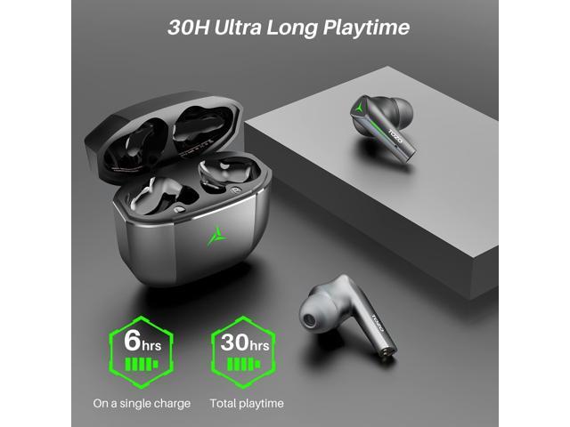 TOZO G1 Wireless Earbuds Bluetooth in-Ear Gaming Headphones with Microphone High Sensitivity Headset with Game/Music Mode Breathing Light and 45ms...