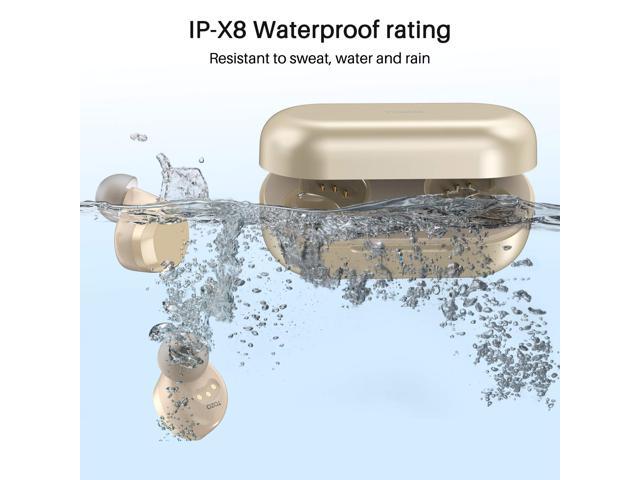 TOZO T12 Wireless Earbuds Bluetooth Headphones Premium Fidelity Sound Quality Wireless Charging Case Digital LED Intelligence Display IPX8...