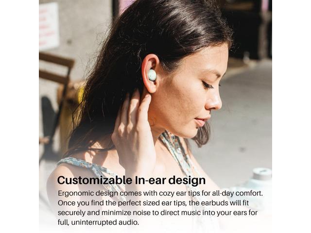 TOZO A1 Mini Wireless Earbuds Bluetooth 5.3 in Ear Light-Weight Headphones Built-in Microphone, IPX5 Waterproof, Immersive Premium Sound Long 12m...
