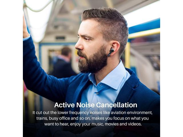 TOZO NC2 Noise Cancelling Earbuds Wireless Bluetooth in-Ear Detection Headphones 42H Play ENC Mic Clear Calls Stereo Bass IPX6 Waterproof Transparency Mode Wireless Charging One-Step Pairing - image 2