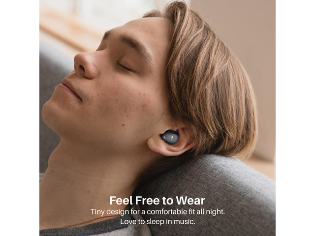 TOZO A1 Wireless Earbuds Bluetooth 5.3 in Ear Headphones Built-in Microphone, Immersive Premium Sound 24 Hours Playtime with USB-C Charging Case,...