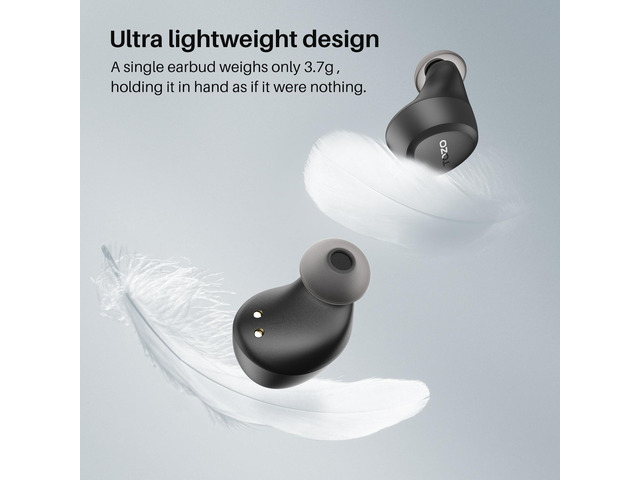 TOZO A1 Wireless Earbuds Bluetooth 5.3 in Ear Headphones Built-in Microphone, Immersive Premium Sound 24 Hours Playtime with USB-C Charging Case,...