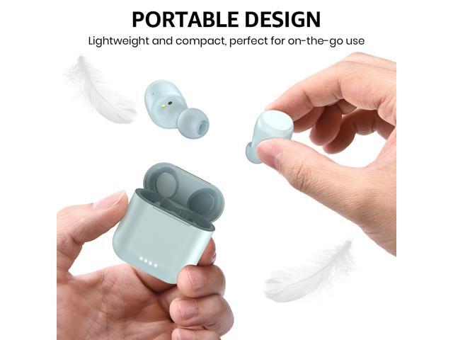 TOZO T6 2024 New Upgraded Wireless Earbuds IPX8 Waterproof Bluetooth 5.3 in-Ear Headphones 50H Playtime with Wireless Charging Case, APP EQ...