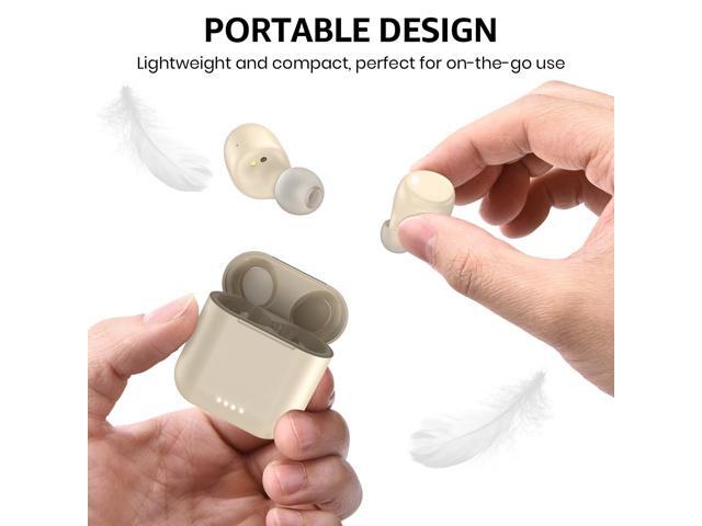 TOZO T6 New Upgraded 2024 Wireless Earbuds IPX8 Waterproof Bluetooth 5.3 in-Ear Headphones 50H Playtime with Wireless Charging Case, APP EQ...