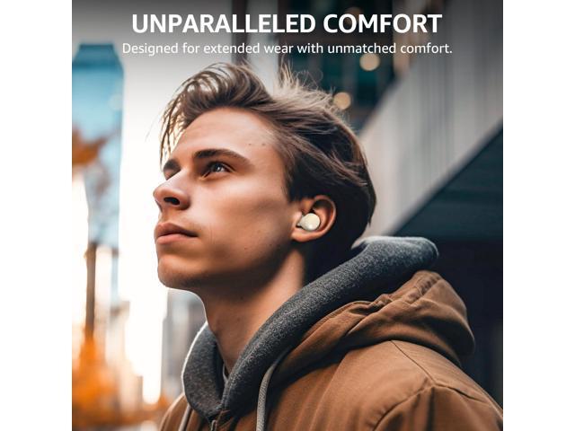 TOZO T6 New Upgraded 2024 Wireless Earbuds IPX8 Waterproof Bluetooth 5.3 in-Ear Headphones 50H Playtime with Wireless Charging Case, APP EQ...