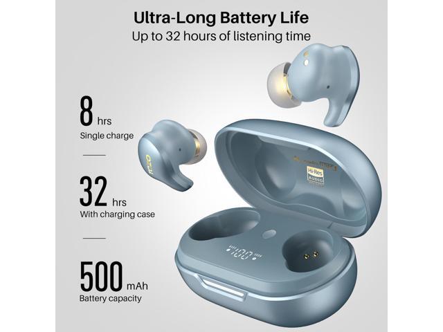 TTOZO Golden X1 Wireless Earbuds Balanced Armature Driver and Hybrid Dynamic Driver, Bluetooth 5.3 Headphones OrigX Pro, LDAC & Hi-Res Audio, ENC...