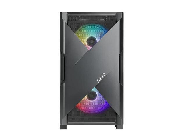 AZZA XANDER 150 / Mid-Tower PC Case / Supports up to 340mm GPU / Accommodates up to 7 x 120mm Fans / Black