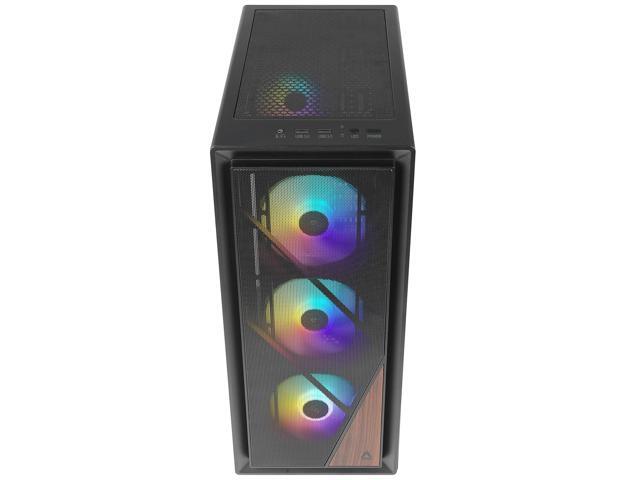 AZZA CSAZ-370 FOREST / Gaming / ATX Mid-Tower / Computer Case / Tempered Glass Panel