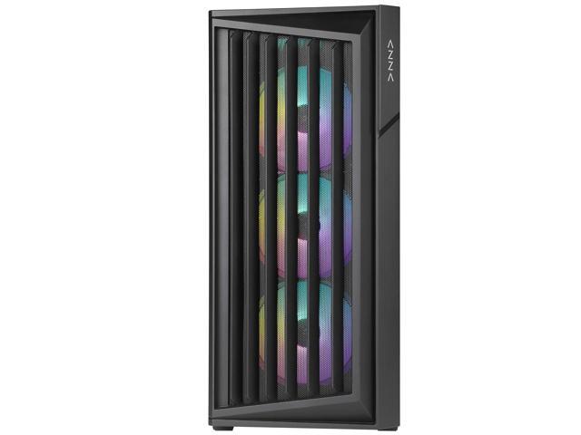AZZA CSAZ-490 TORRENT / Gaming / ATX Mid-Tower / Computer Case / Tempered Glass Panel