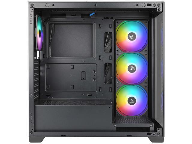 AZZA CSAZ-491 NEPTUNE / Gaming / ATX Mid-Tower / Computer Case / Tempered Glass Panel