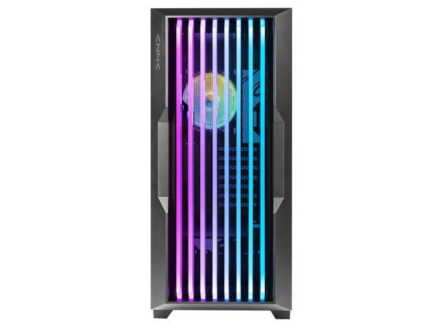 AZZA CSAZ-520BG GUARDIAN / Gaming / ATX Mid-Tower / Computer Case / Tempered Glass Panel
