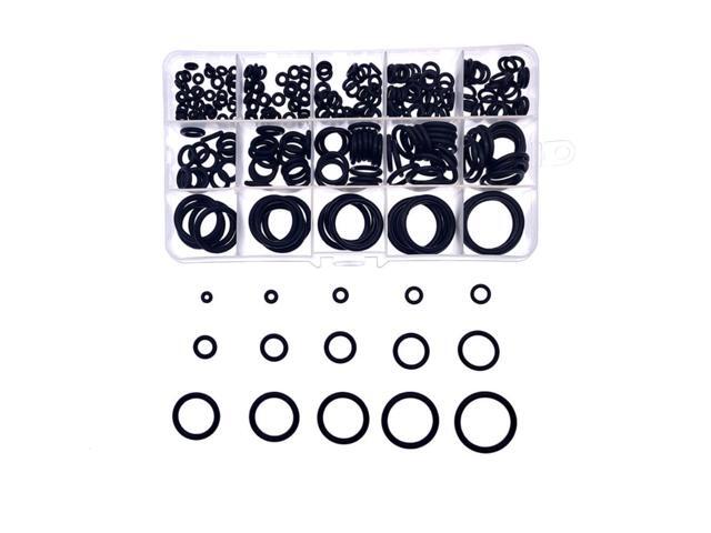 200pcs/box NBR Seal Ring Kit Thickness 1.9mm 2.4mm 3.1mm Nitrile Rubber NBR O-Ring Gasket Sealing Ring O Rings Rubber