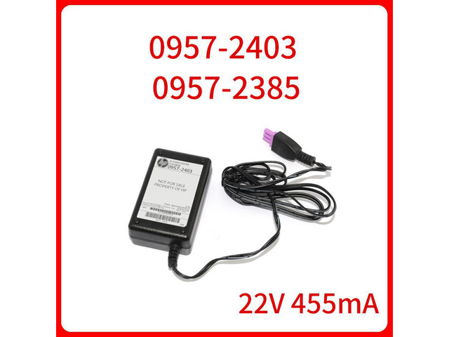22V455mA AC Adapter Charger 0957-2403 0957-2385 for HP 1010 1012 1510 1512 1513