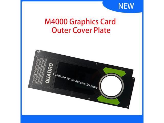 Graphics Card Surface Plate for Quadro M4000 Replace Housing Frame Cover Outer Frame Outer Cover Plate Panel Replace Shell
