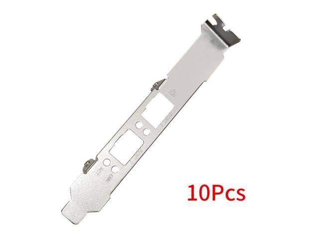 10Pcs Full Height Standard Bracket for Supermicro AOC-STGN-i2S REV 2.0 1.0 Dual Port NIC Full Height Network Card Baffle