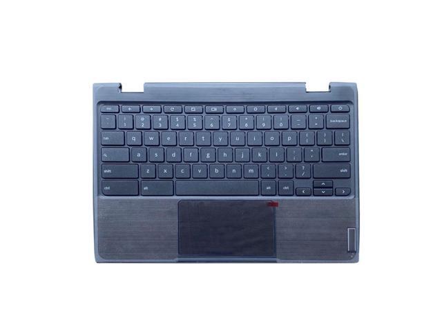 Keyboard Tray Palm Rest Back Cover Bottom Case for Chromebook 100E 2nd AST Laptop C Shell 5CB0Z21474 Black C Cover