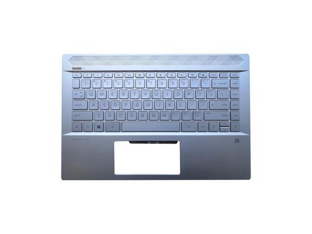 Bezel Case For 14-CE TPN-Q207 Laptop Cover Palmrest lower Bottom Case C Shell with Backlight Keyboard L19191-001 Bezel Cover