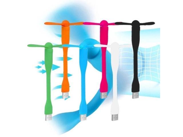 Mini USB Fan Flexible Bendable Fan For Power Bank Laptosp PC AC Charger Portable Hand Fan For Computer Summer Tools