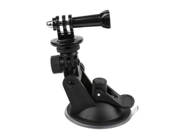 Universal Car Suction Cup Adapter Windshield Mount Holder Bracket Action Camera Accessories for Gopro Hero 1 2 3 4 Black Plastic