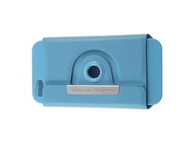 360 Rotating Magnetic PU Leather Case Cover With Stand for iPhone 5