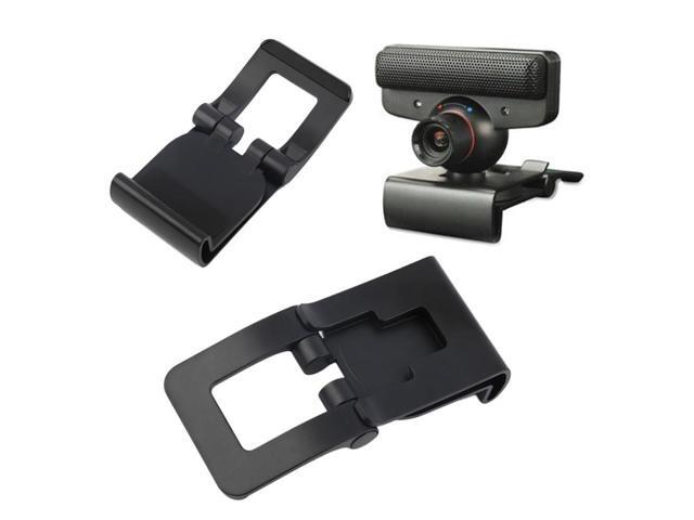 Black TV Clip Bracket Adjustable Mount Holder Stand For Sony Playstation 3 PS3 Move Controller Eye Camera Wholesale