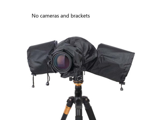 Portable Rainproof Protector Telephoto Lens Camera Rain Cover Dustproof Camera Raincoat for Canon Nikon Pendax Sony Lens Cases