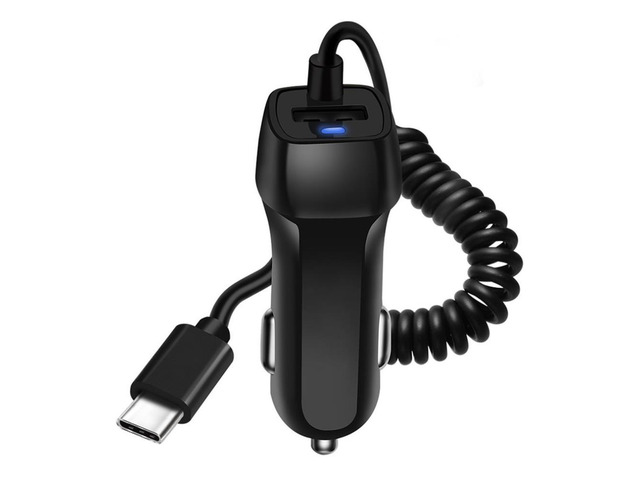 Car Charger With USB Cable Mobile Phone Charger For Phone Micro USB Type C Cable Fast Car Phone Charger Dropshipping