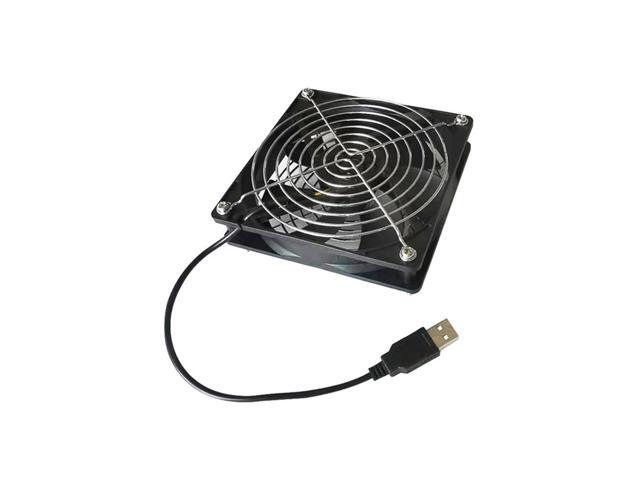 Hot 5V USB Router Cooling Fan DIY TV Box Ball Sleeve Cooler With Protective Net Desktop Cooling Fan Router Computer Cooler Fan