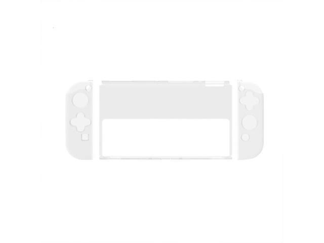 Protective Shell Host Transparent Crystal Shell OLED Left And Right Handle TPU Cover + Host PC Protective Shell Set