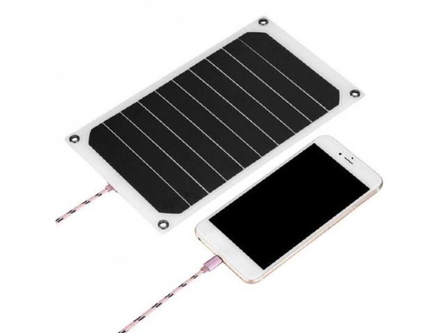 Sunpower 10w Solar Panel Photovoltaic Module Board Mobile Phone Charger Outdoor Lightweight Usb Charging Board