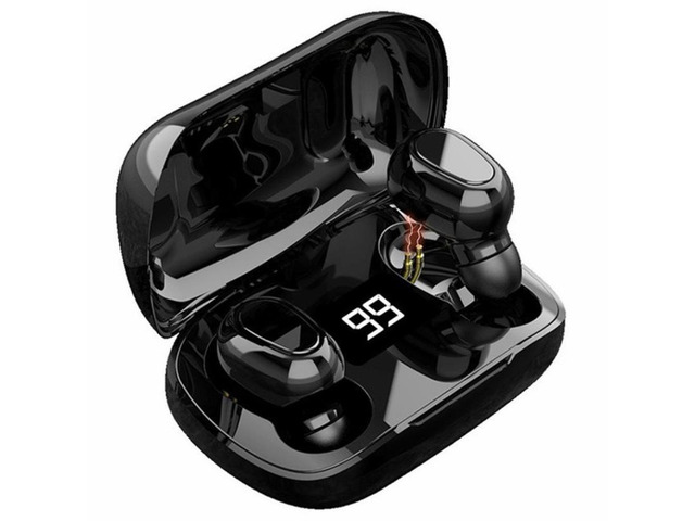 TWS L21 Wireless Earphone Bluetooth-compatible 5.0 Stereo Call Earbud Headphone LED Digital Display Gaming Headset For Huawei