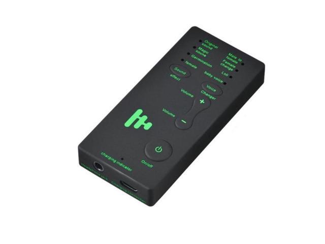 Voice Changer Adapter Voice Changer Microphone Disguiser Phone Microphone Voice Changer Adapter for PUBG
