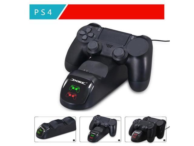 Dual USB Handle Fast Charging Dock Station Stand Charger for PS4/PS4 Slim/PS4 Pro Game Controller Gamepad Joystick Dock Mount