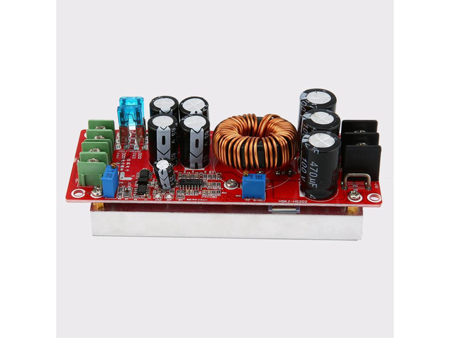 DC 20A 1200W Step-Up Boost Constant Current Module Variable Voltage Power Supply IN 8-60V Step Up Module