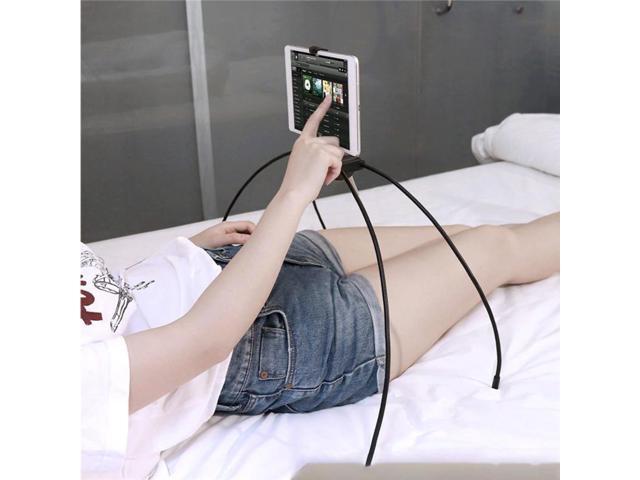 Adjustable Lazy Phone Pad Stand Mount Holder Tablet Spider Bracket Foldable Stable Desk Bed Car Bathroom Multi-scene Application