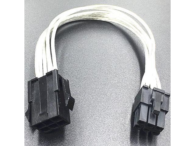 Full Tinned Copper 6p Extension Cord 6-pin Graphics Card Extension Cord 6p Graphics Card Power Extension Cord 20 cm