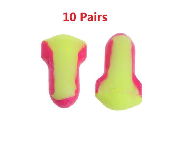 10 Pairs Disposable Soft Foam Earplugs Snore-Proof Sleep Ear Protector No Cords