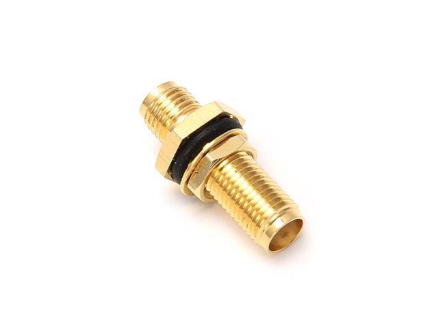 SMA Female Jack RF Connector Straight Coaxial Converter Adapter Panel Mount O-Ring Connectors