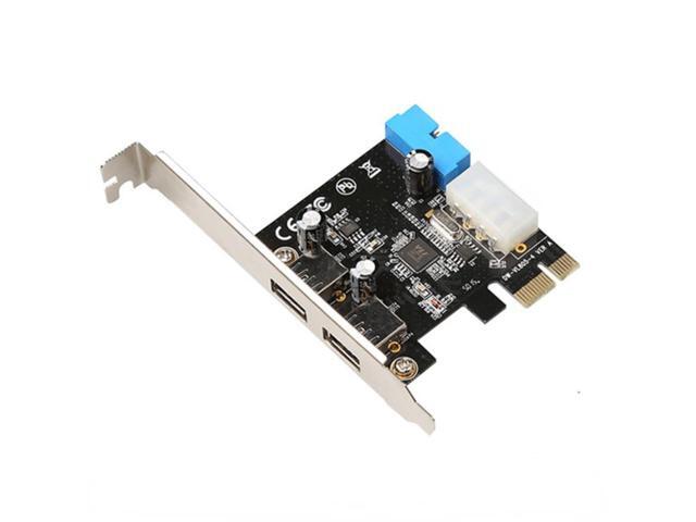 USB 3.0 PCI-E Expansion Card Adapter 2 Port USB3.0 Hub Internal 19pin 19 pin Header USB 3 to PCIE PCI express adapter Card